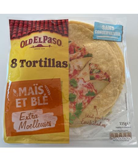 TORTILLA DE MAIS ET BLE 335G