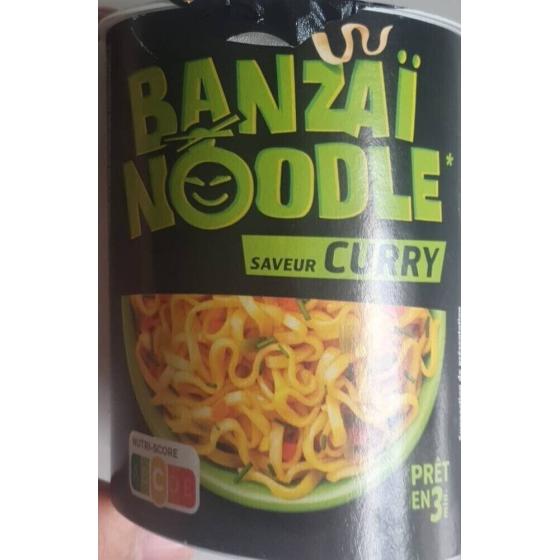 BANZAI NOODLE SAVEUR CURRY 67G