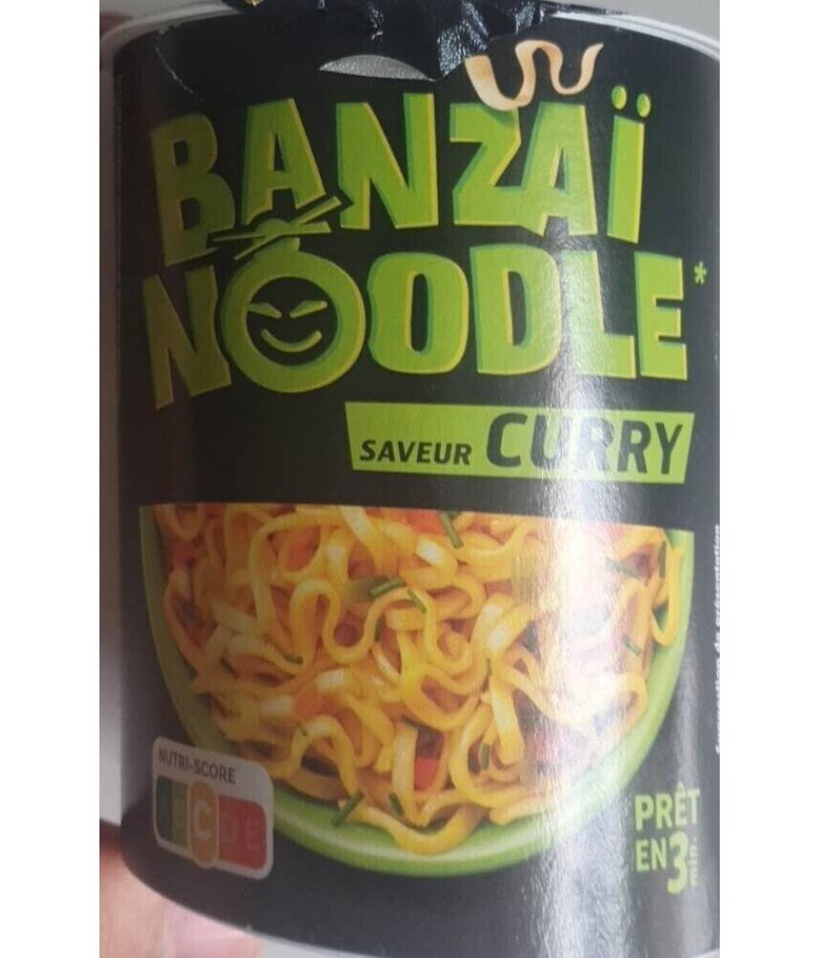 BANZAI NOODLE SAVEUR CURRY 67G