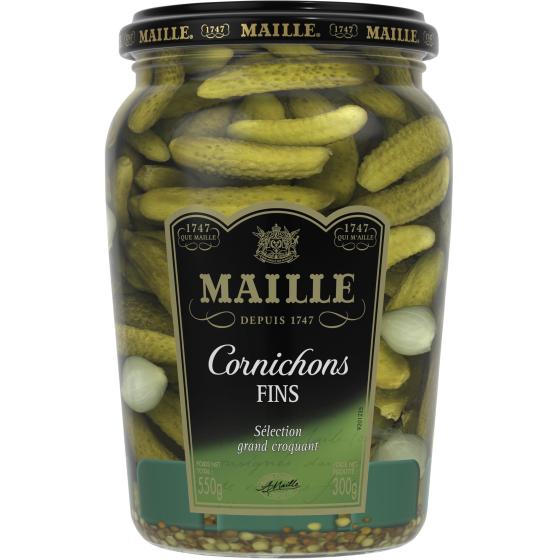 CORNICHONS FINS MAILLE 300G