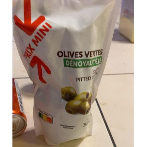 OLIVES VERTES DENOYAUTEES 320 G