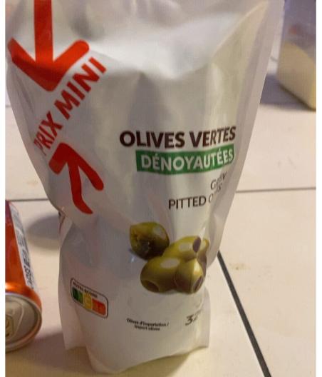OLIVES VERTES DENOYAUTEES 320 G