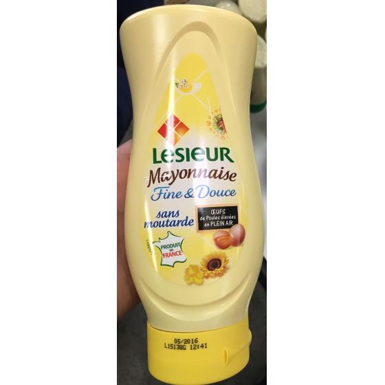 MAYONNAISE FINE & DOUCE SANS MOUTARDE 425 G