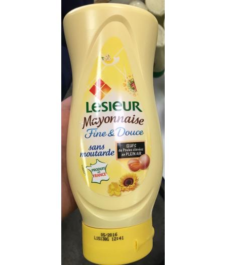 MAYONNAISE FINE & DOUCE SANS MOUTARDE 425 G