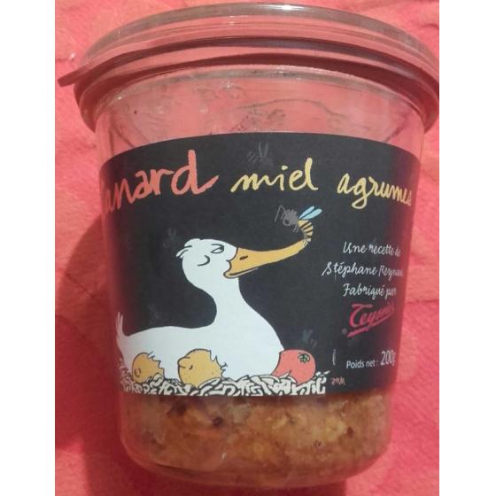 CANARD MIEL AGRUMES 200 G