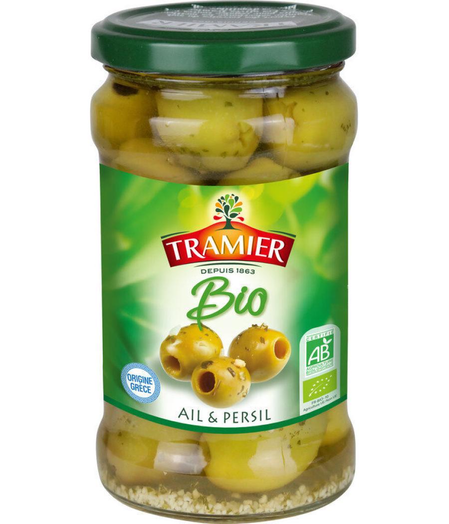 OLIVES VERTES BIO AIL & PERSIL TRAMIER 280G