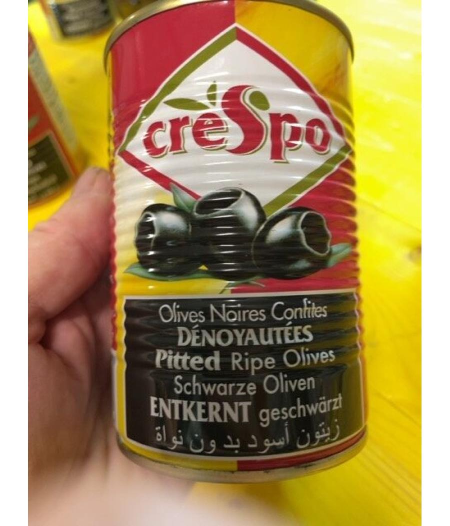 OLIVES NOIRES DENOYAUTEES CRESPO 180G