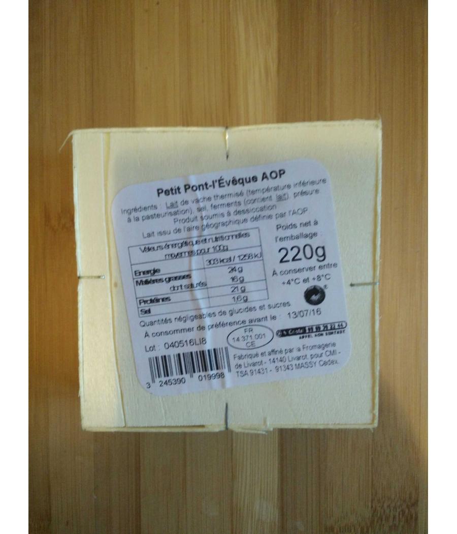 PONT - L'EVEQUE AOP 220 G