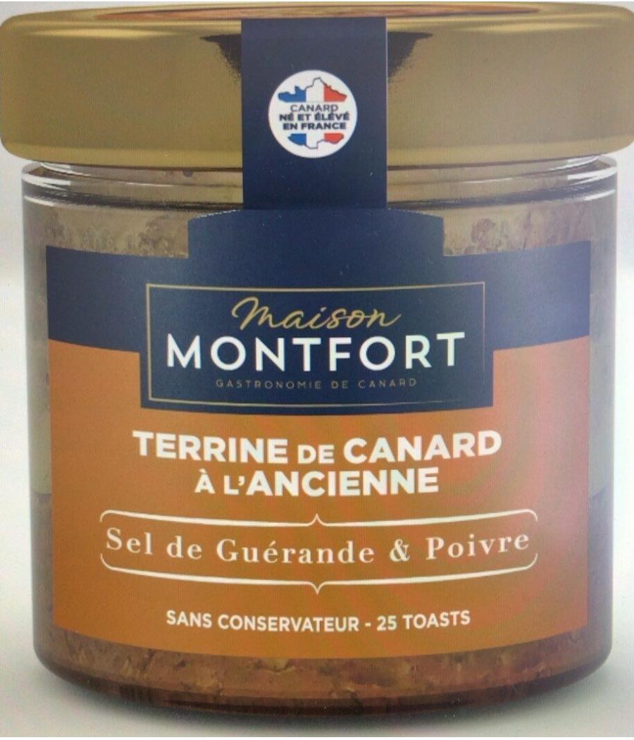 TERRINE DE CANARD A L’ANCIENNE MONTFORT 150G