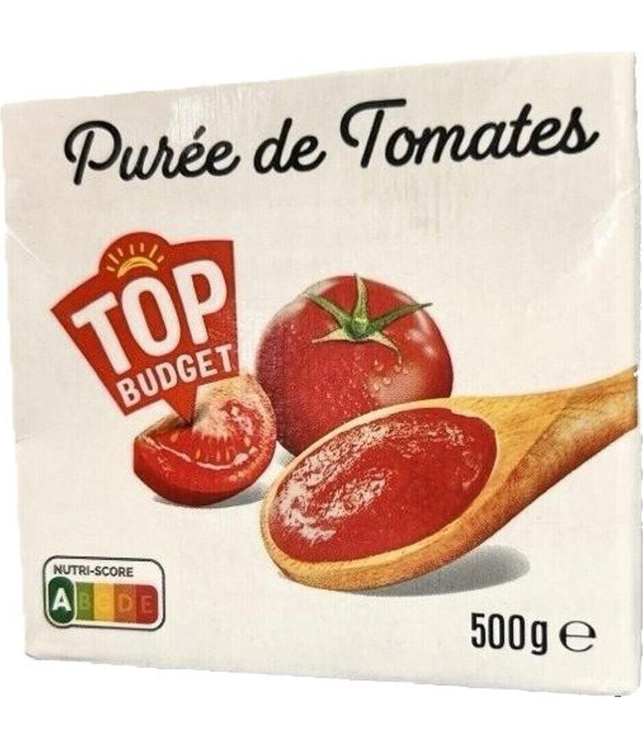 PUREE DE TOMATE TOP BUDGET 500G