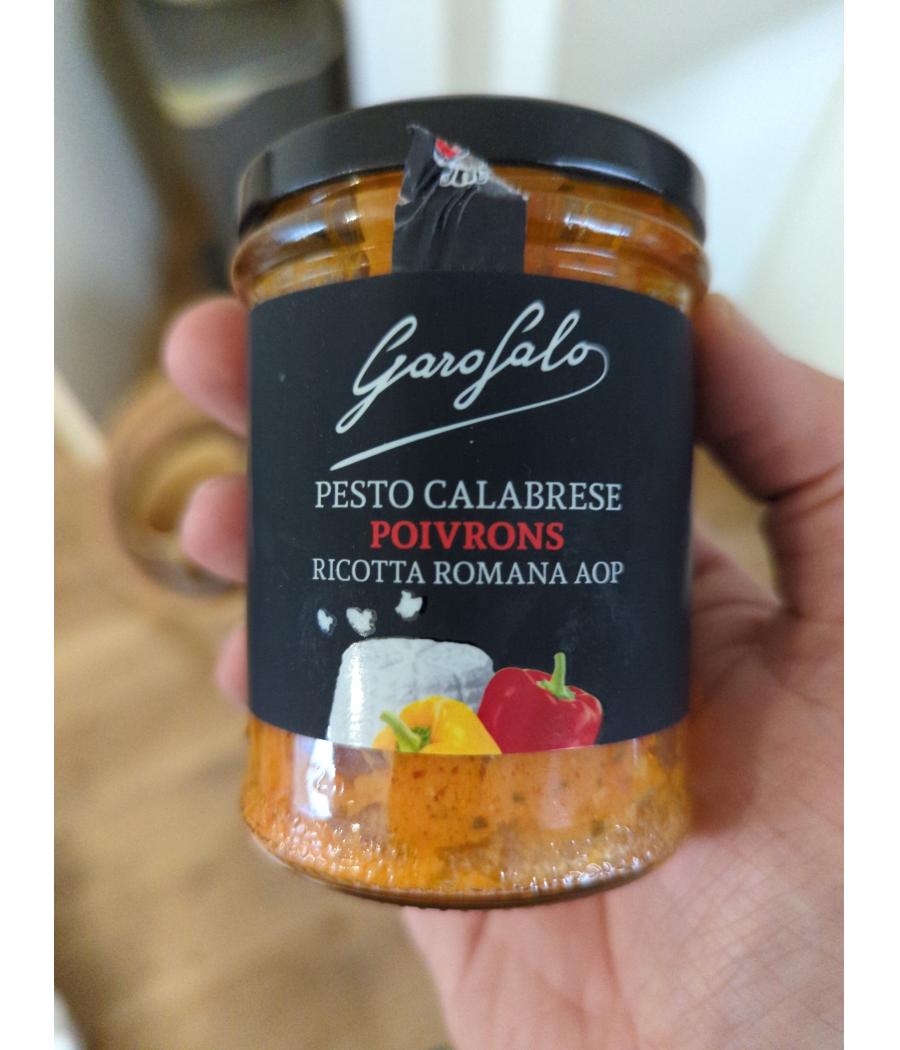 PESTO CALABRESE POIVRONS GAROFALO 175G