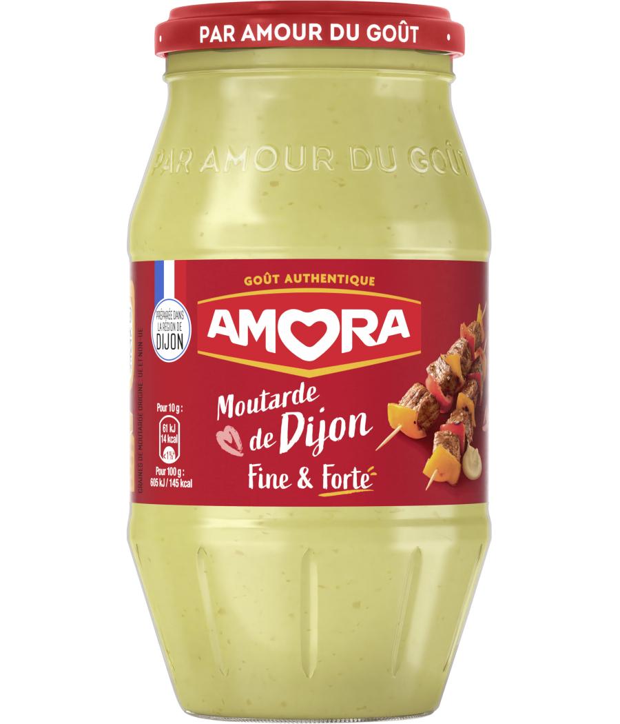 MOUTARDE FORTE BOCAL AMORA 430G