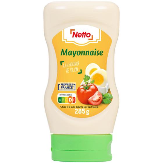 MAYONNAISE A LA MOUTARDE DE DIJON NETTO 285G