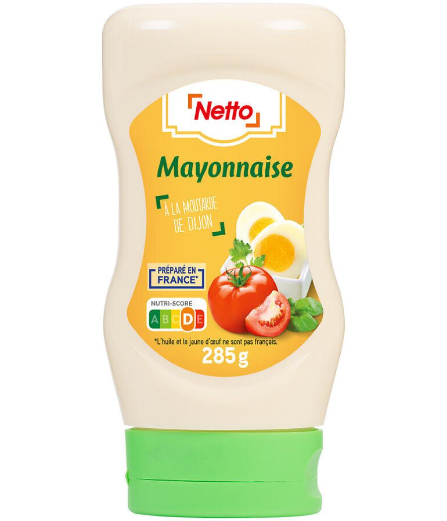 MAYONNAISE A LA MOUTARDE DE DIJON NETTO 285G