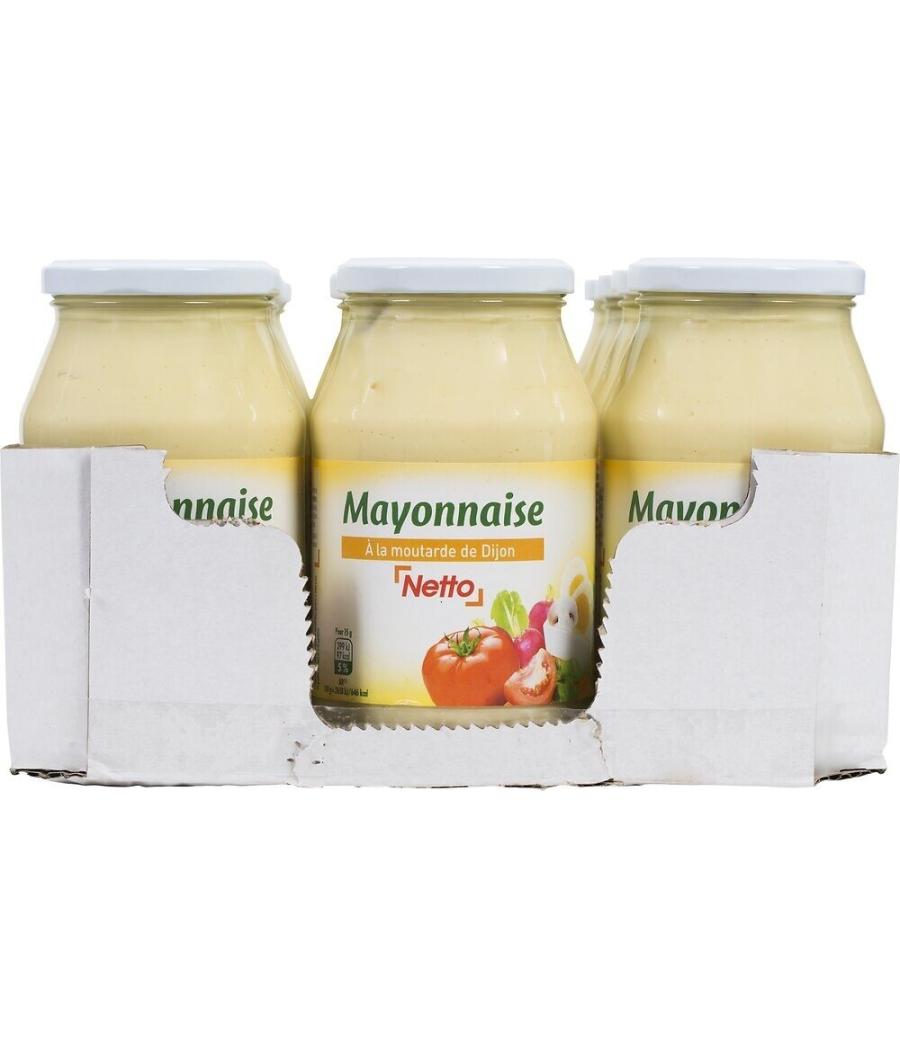 MAYONNAISE A LA MOUTARDE DE DIJON NETTO 470G