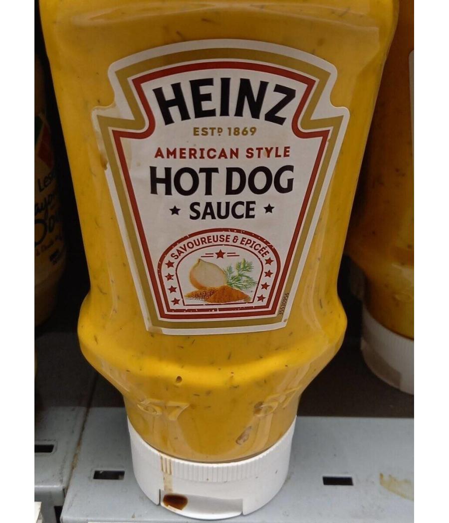 SAUCE HOT DOG HEINZ 400ML