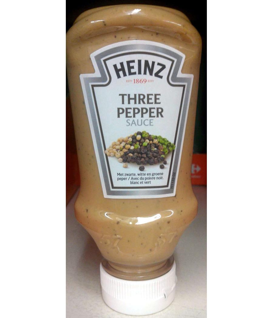 SAUCE HEINZ 3 POIVRES 220G