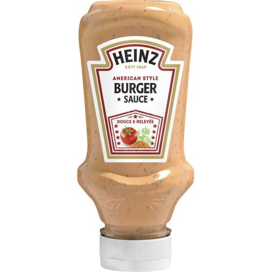 SAUCE HEINZ AMERICAN BURGER 230G