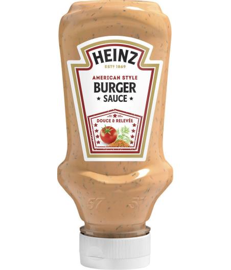 SAUCE HEINZ AMERICAN BURGER 230G