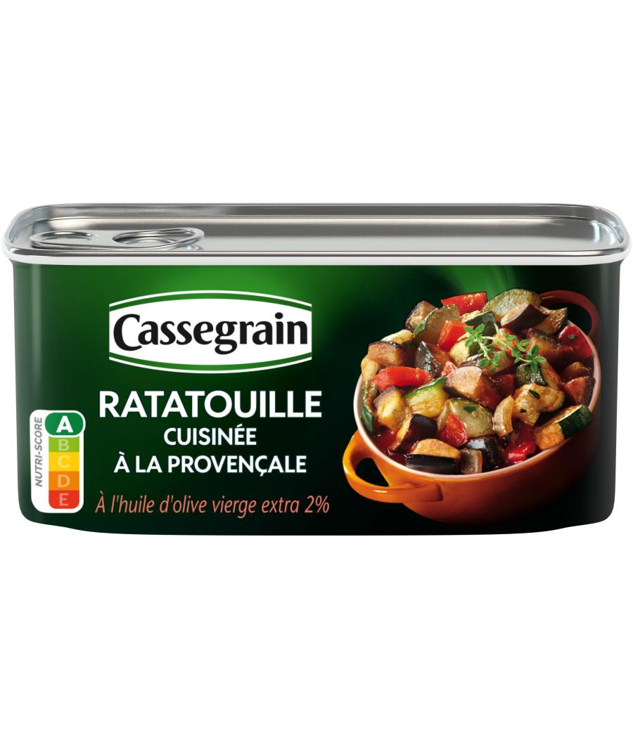 RATATOUILLE CASSEGRAIN CUISINEE A LA PROVENCAL 185G