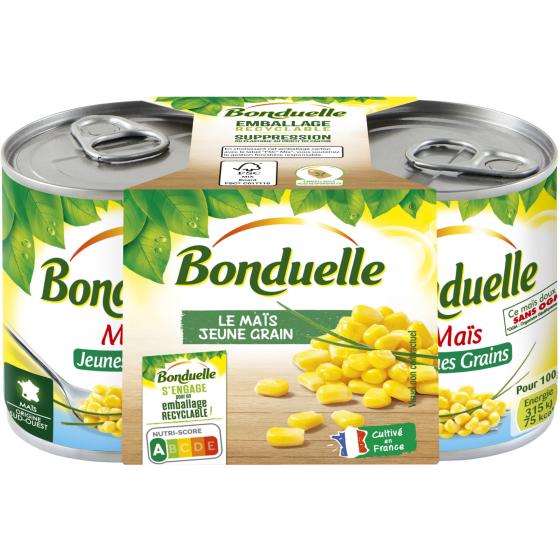 MAIS JEUNES GRAINS BONDUELLE X2 280G