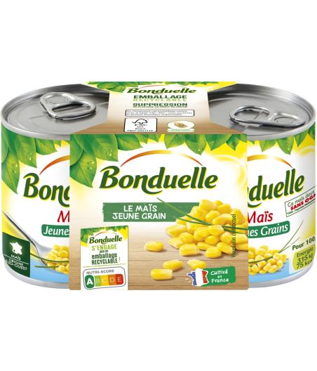 MAIS JEUNES GRAINS BONDUELLE 2X140G 280G
