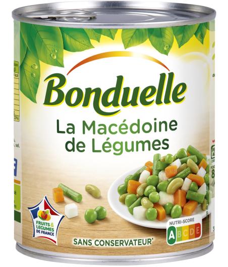 MACEDOINE BONDUELLE 4/4 530G