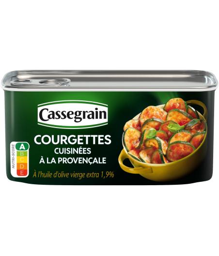 COURGETTES A LA PROVENCALE CASSEGRAIN 185G