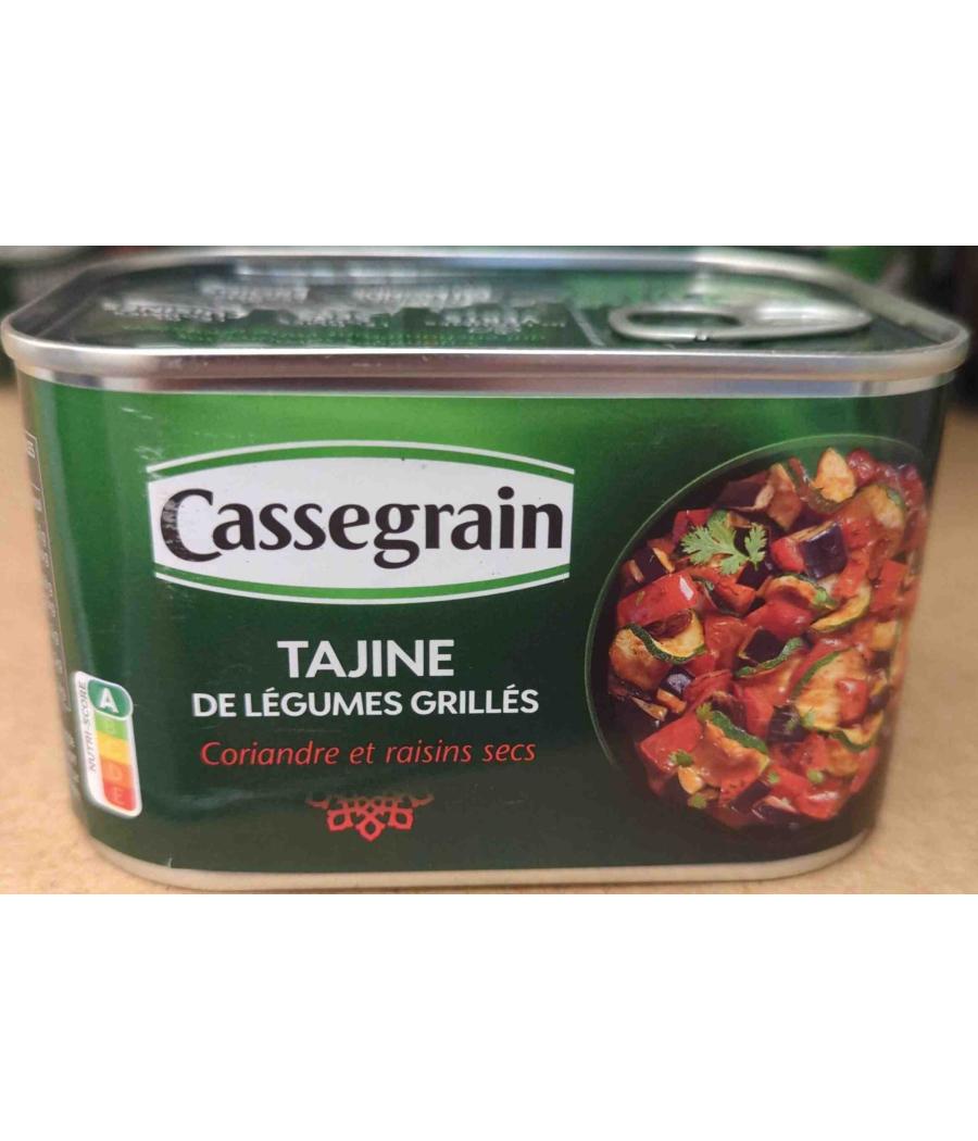 TAJINE DE LEGUMES CASSEGRAIN GRILLES 1/2 375G