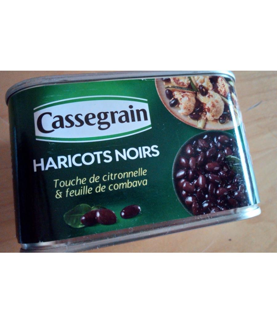 HARICOTS NOIRS CASSEGRAIN TOUCHE DE CITRONNELLE & FEUILLE DE COMBAVA 400G