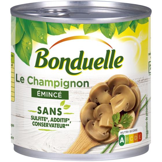 CHAMPIGNON EMINCE SANS SULFITE 1/2 230 G