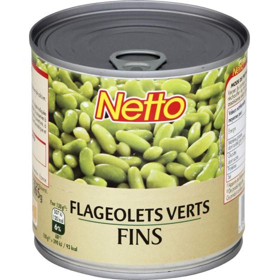 FLAGEOLETS VERTS FINS - 1/2 265G 400 G