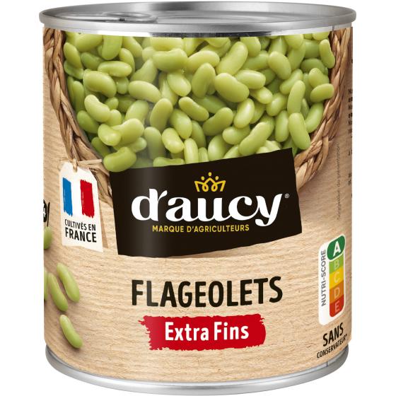 FLAGEOLETS EXTRA FINS D\'AUCY 530G 530 G