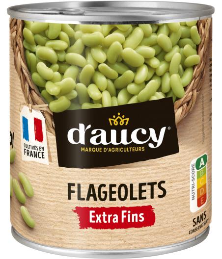 FLAGEOLETS EXTRA FINS D\'AUCY 530G 530 G