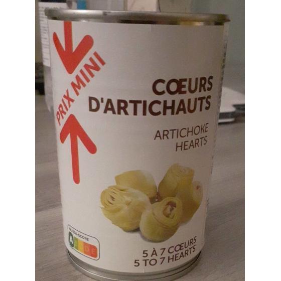 COEURS D\'ARTICHAUTS 240 G NET EGOUTTE