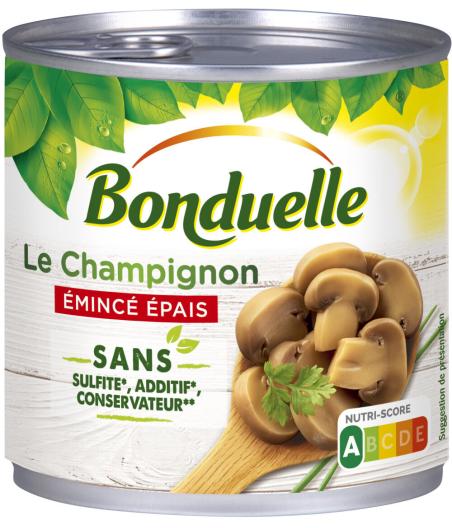 CHAMPIGNON EMINCE EPAIS BONDUELLE 230G