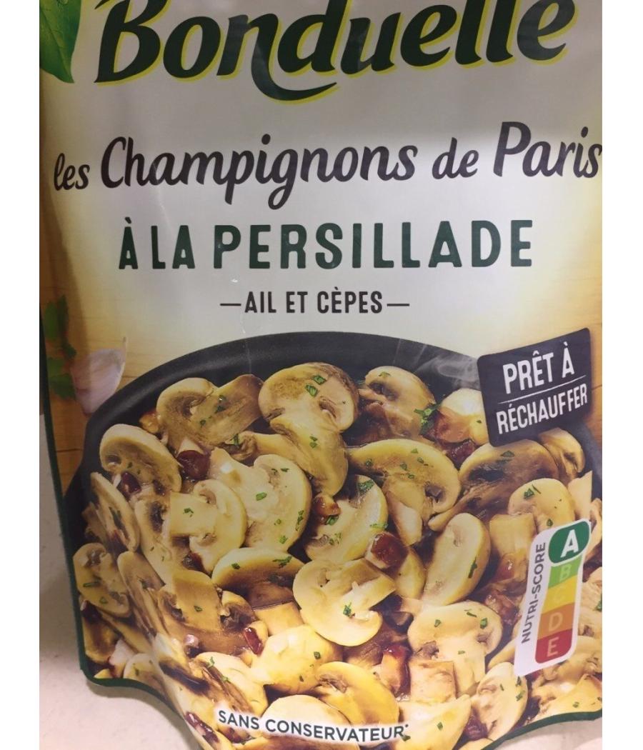 CHAMPIGNONS DE PARIS A LA PERSILLADE 350 G