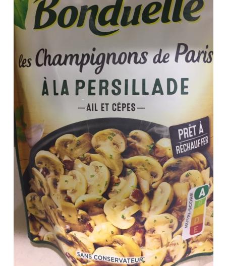 CHAMPIGNONS DE PARIS A LA PERSILLADE 350 G