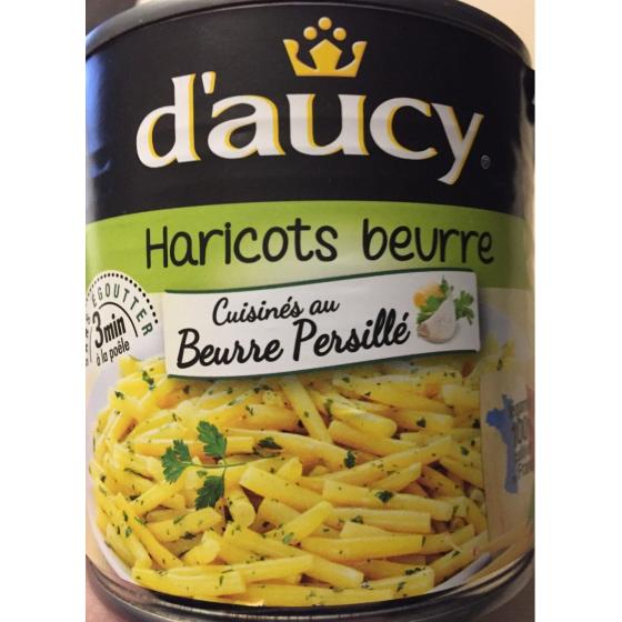 HARICOT BEURRE AU BEURRE PERSILLE 250 G