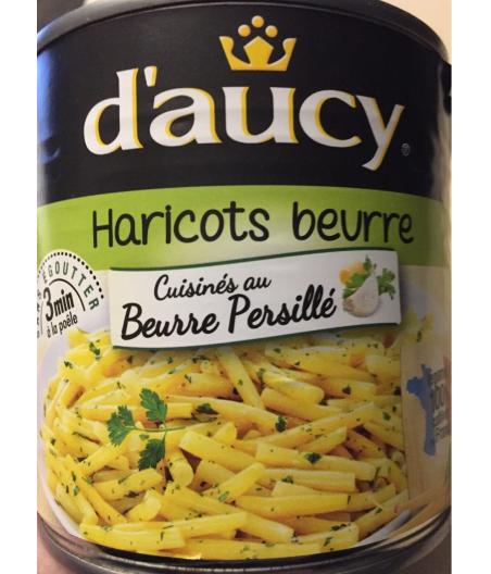 HARICOT BEURRE AU BEURRE PERSILLE 250 G