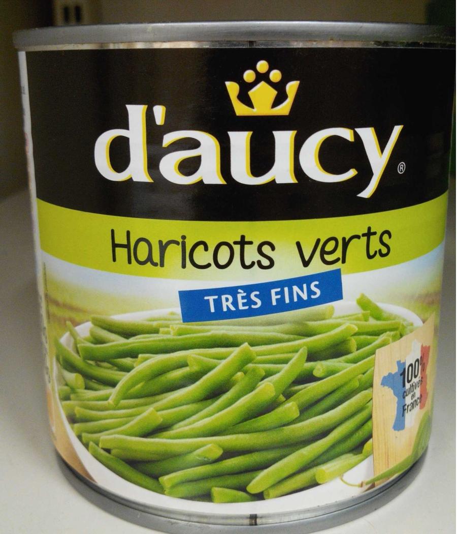 HARICOTS VERTS TRES FINS 400 G