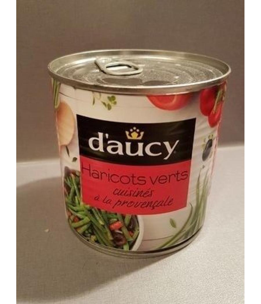 HARICOTS VERTS CUISINER A LA PROVENCALE 1/2 D'AUCY 400G
