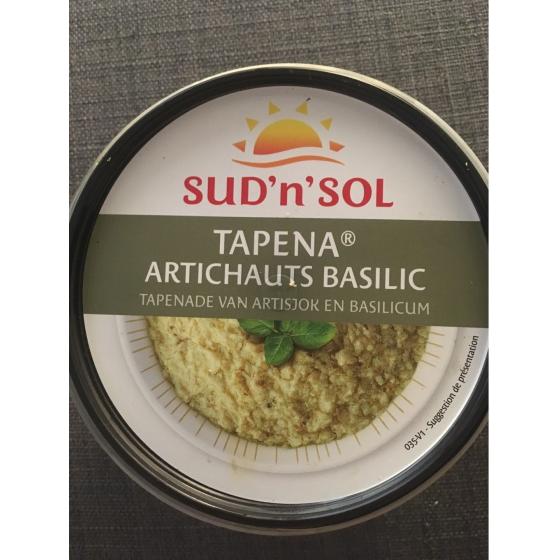TAPENA ARTICHAUTS BASILIC SUD'N'SOL 500G