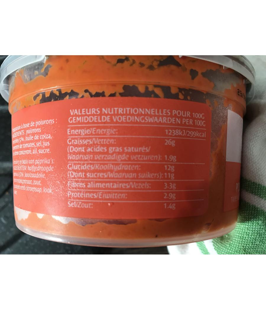 TAPENA DE POIVRONS CONFITS  SUD'N'SOL