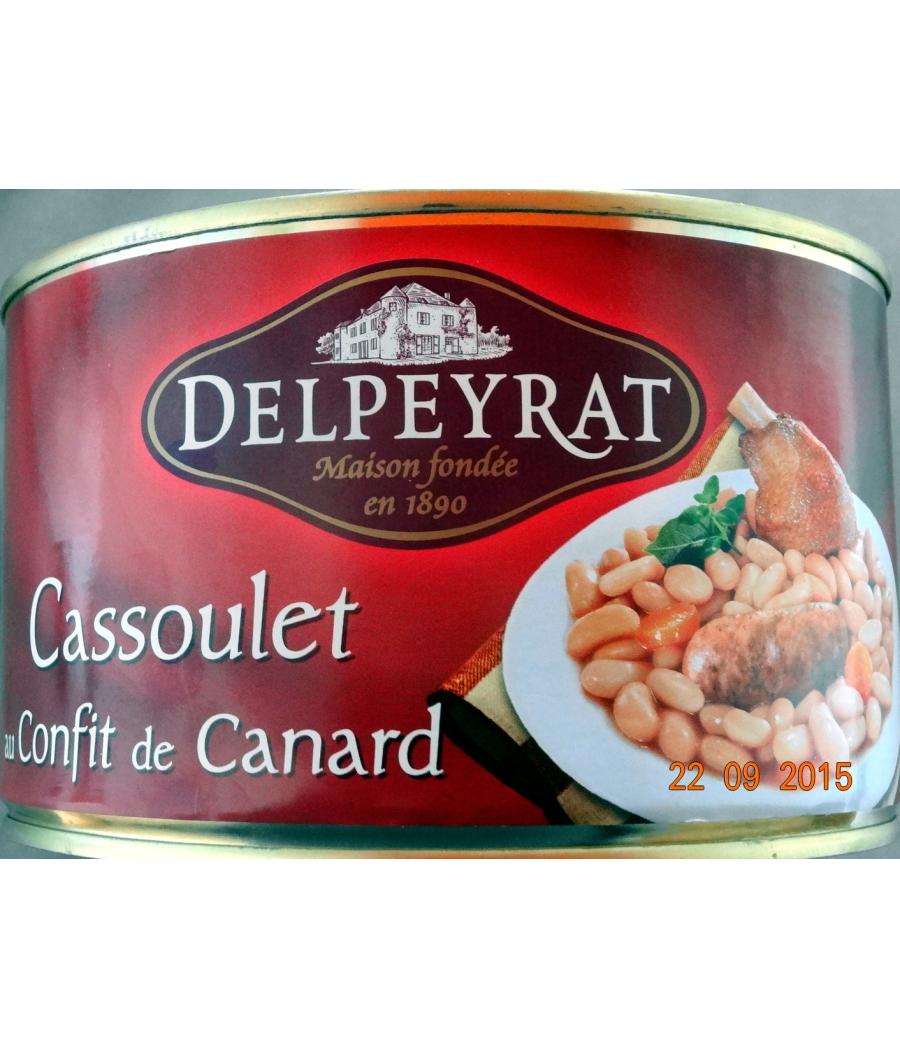 CASSOULET AU CONFIT DE CANARD DELPEYRAT 1.5KG