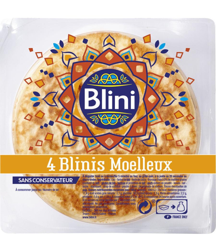 4 BLINIS MOELLEUX BLINI 200G