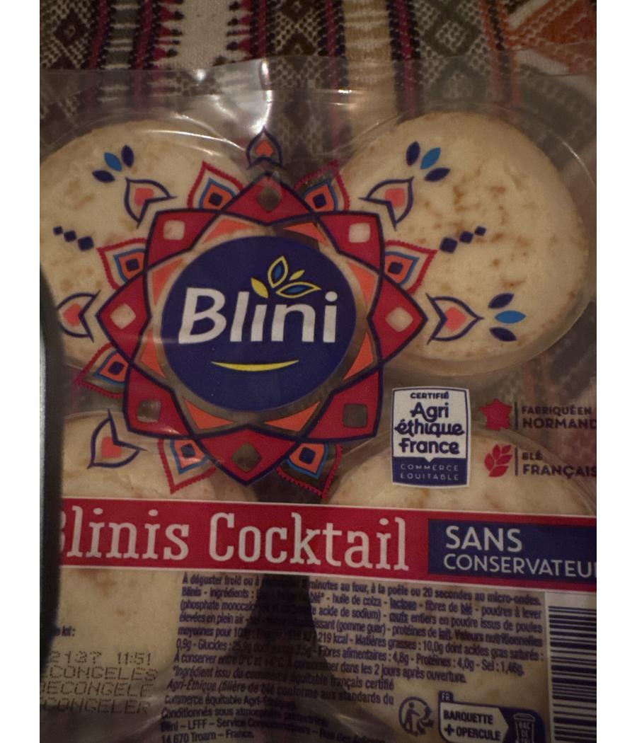 16 BLINIS COCKTAIL BLINI 135G