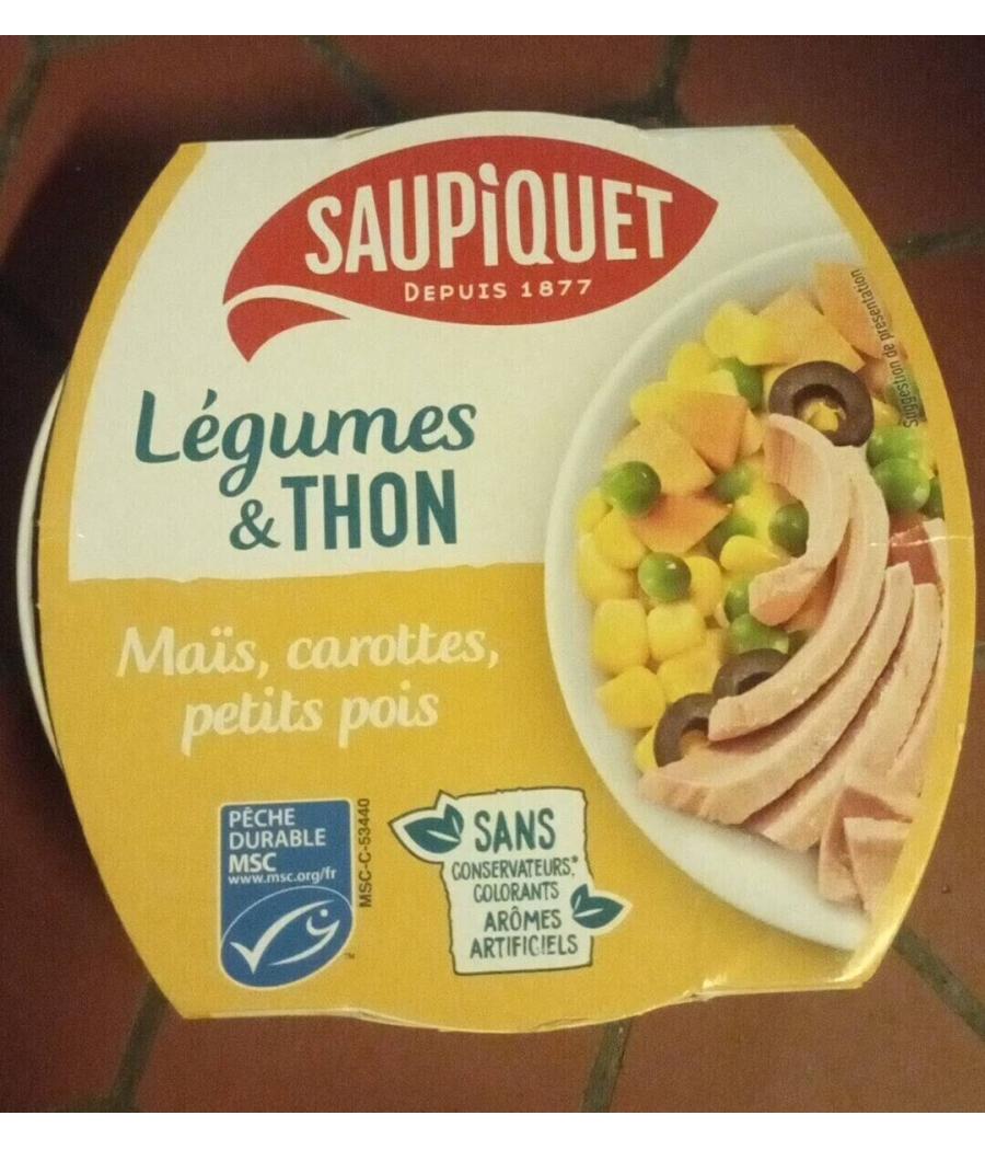 LEGUMES ET THON 160G