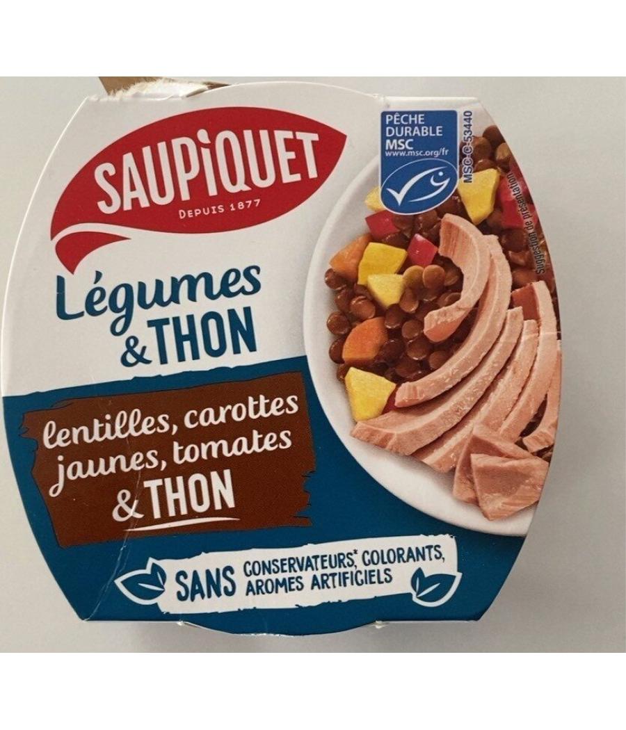 SALADE LEGUMES ET THON 160 G