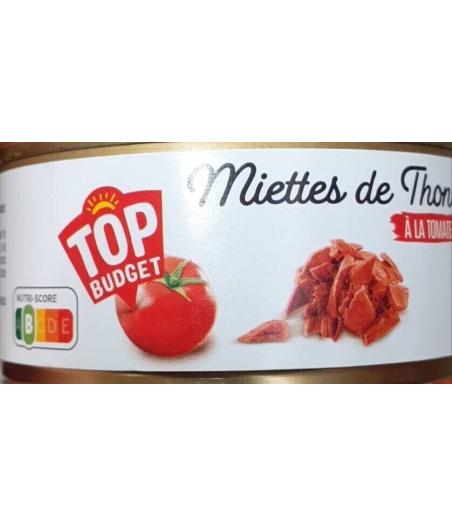 MIETTES DE THON A LA TOMATE 160 G